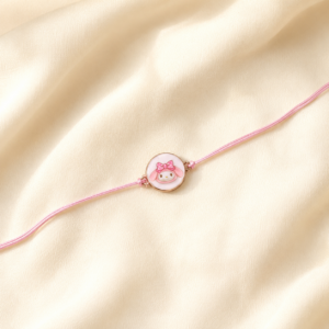 Pink Bunny Character Kids Rakhi