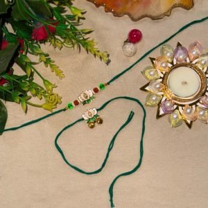 Ornate Couple Rakhi Set