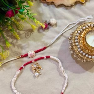 Statement Couple Rakhi Set