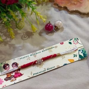 Ruby Thread Premium Rakhi